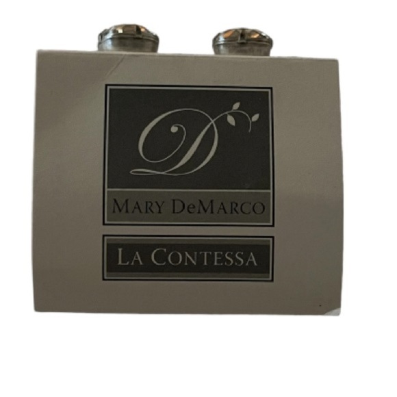 Swarovski Crystal Earrings by Mary DeMarco La Contessa - Picture 3 of 5